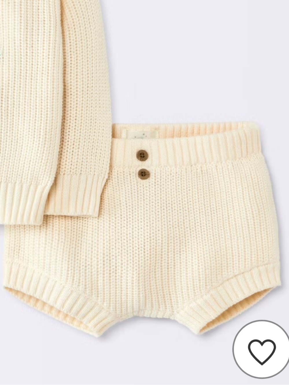NWT Cloud Island Baby Knit Shorts Size 18M